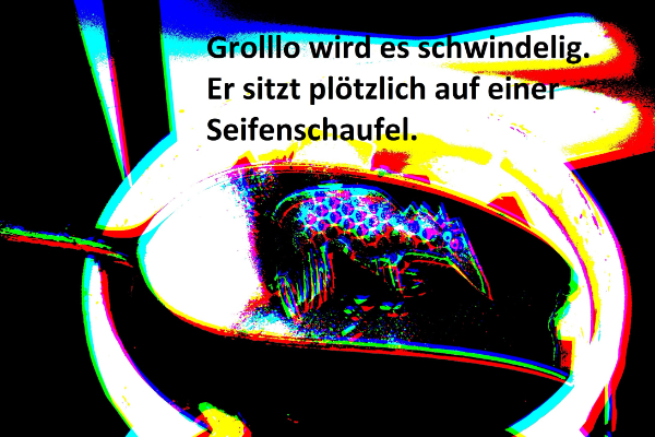 Grollo wird es schwindelig